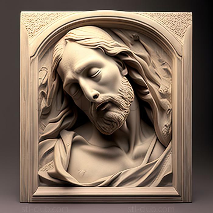 3D model st jesus (STL)